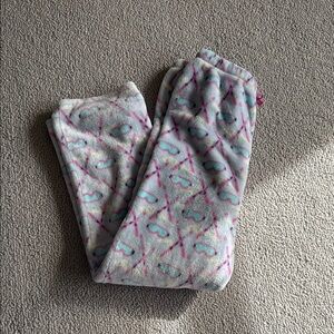 Girls Vineyard Vines Fuzzy Pajama Pants
